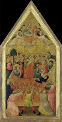 Śmierć Dziewicy (tempera na panelu)